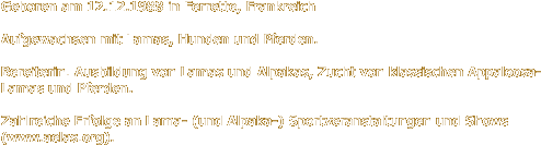 Geboren am 12.12.1988 in Ferrette,